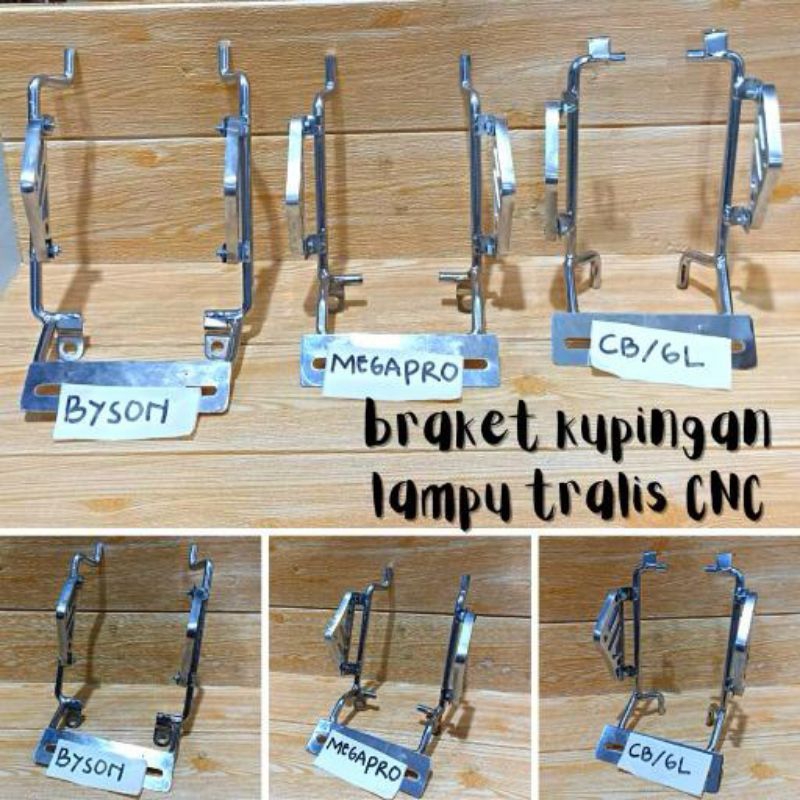 Pangkon Lampu Cb Braket Lampu Cb Kupingan Lampu Cb Gl Megapro dll