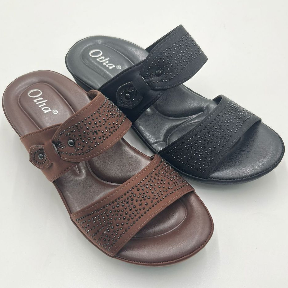 Otha Shoes - Wedges Sandal Wanita - H929 OWK Tinggi HAK -+ 3CM