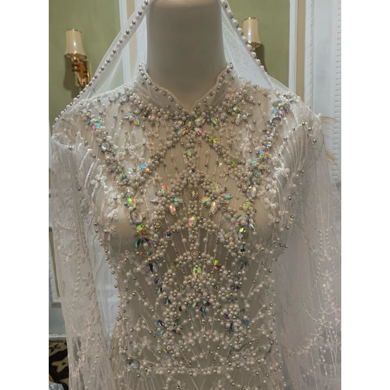 kebaya ekor F jumbo Live Titox