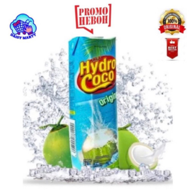 

Hydro coco 1 liter / air kelapa original