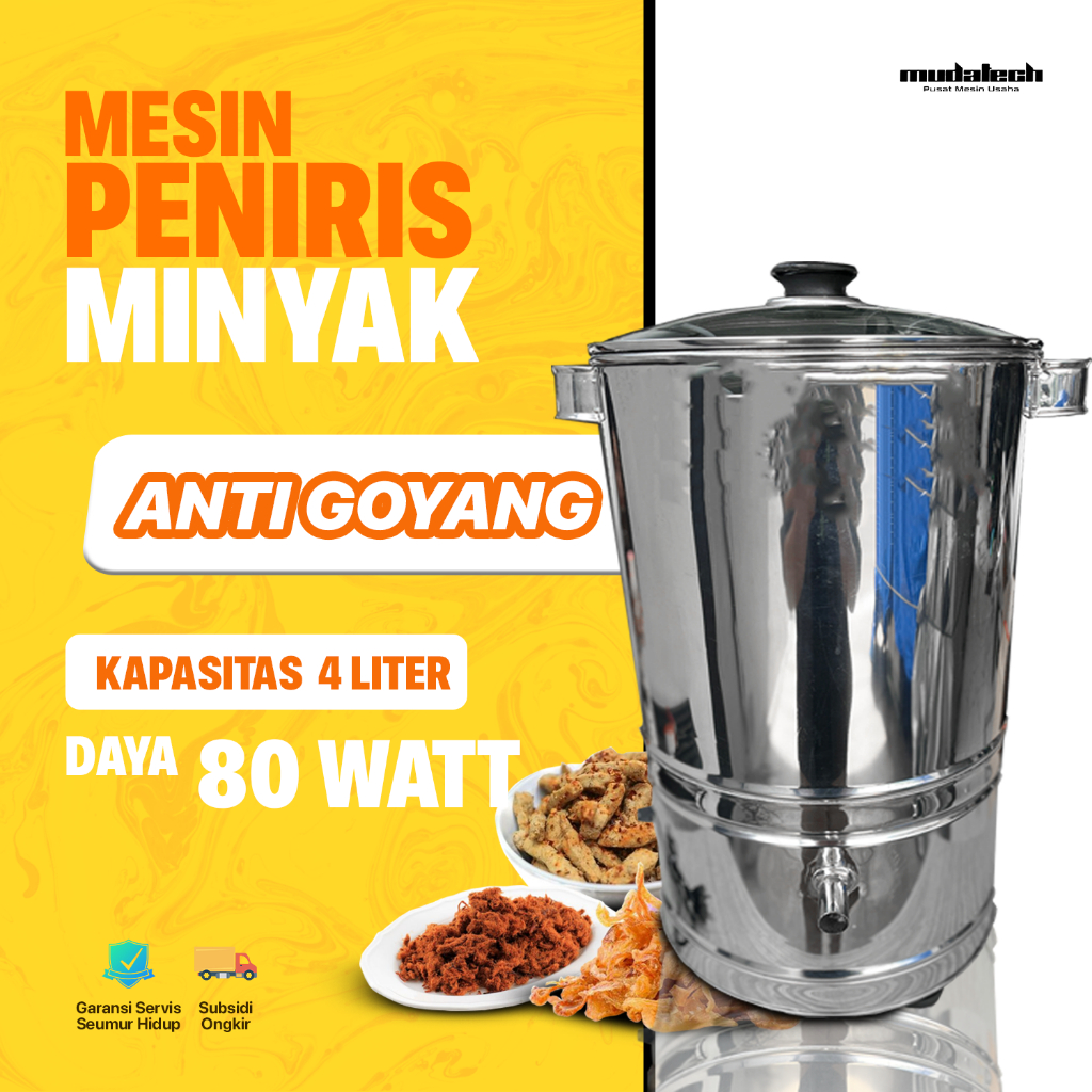 Spinner Peniris Minyak Anti Goyang Alat Peniris Minyak