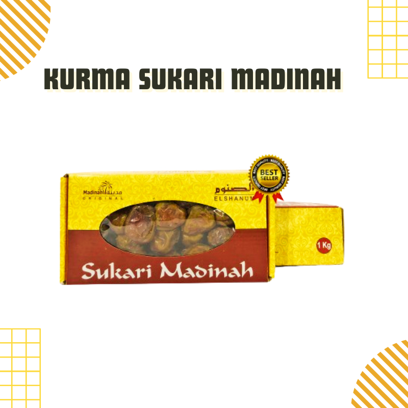 ( COD ) Kurma Sukari 500 Gram Premium Kardus || Kurma Sukari || Kurma Basah || Buah Kering