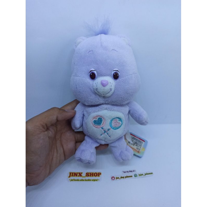 boneka carebear care bears original purple candy