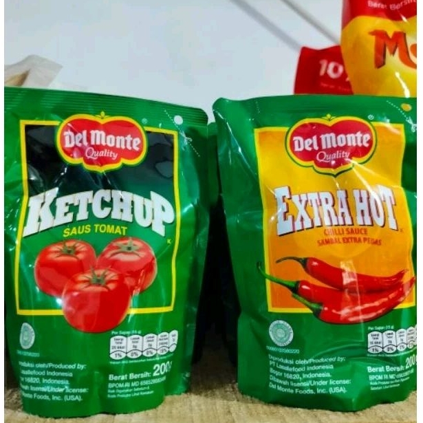 

DELMONTE SAUS EXTRAHOT/Saus TOMAT 200gr
