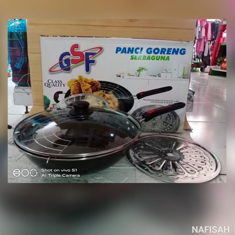 panci goreng serbaguna gsf