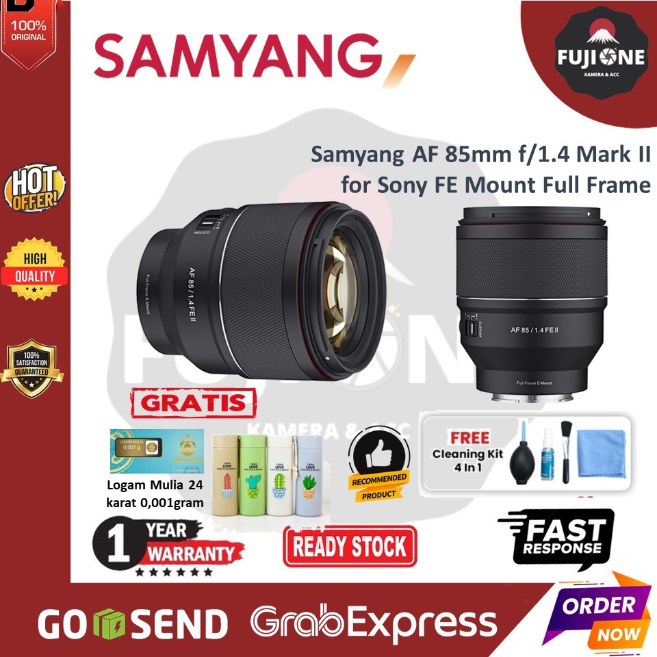 Samyang AF 85mm f/1.4 Mark II for Sony FE Mount Full Frame