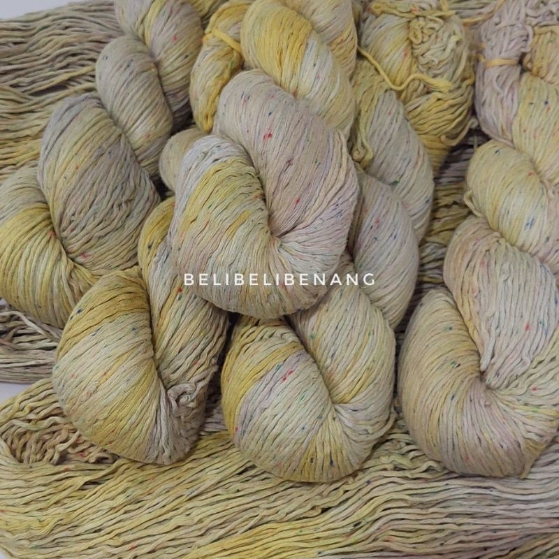 benang rajut soft cotton LEMON / benang rajut / benang katun