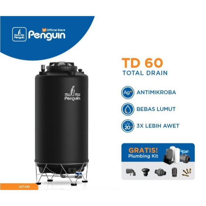 TOREN TANGKI AIR - PENGUIN - TD60 - 600 LITER