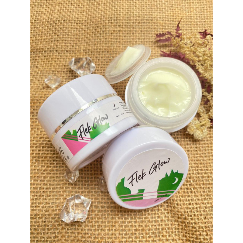 cream malam flek glow cream flek