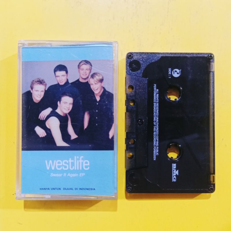 Kaset WESTLIFE Swear It Again EP