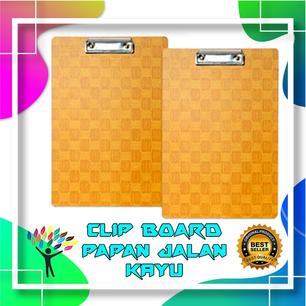 

Clip Board /Papan Ujian /Papan Jalan Kayu