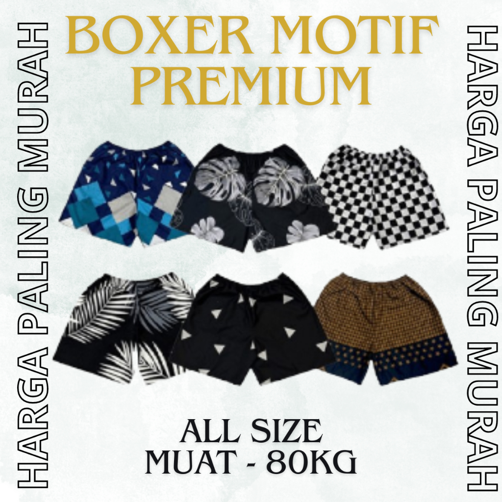 BOXER PRIA | KOLOR PRIA | BOXER MOTIF DEWASA | KOLOR| CELANA BOXER | CELANA PENDEK PRIA celana panta