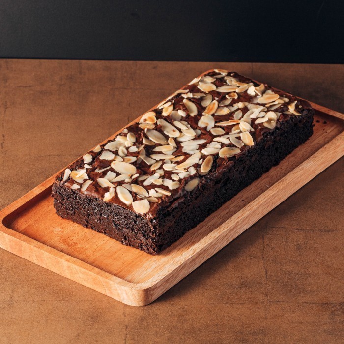 

RB Almond Double Fudge Brownies MUGIFUMI Fudgy Brownies