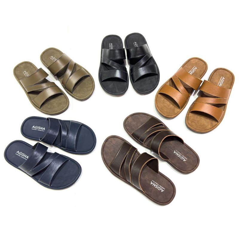 sandal kulit pria/sandal kulit sapi asli/sandal kulit Garut.