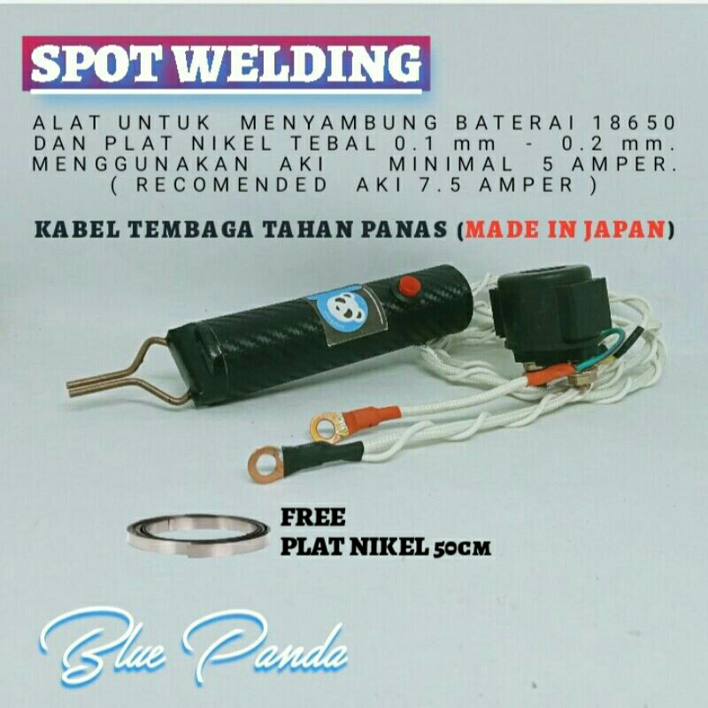 Las titik penyambung baterai 18650 SPOT WELDER ULIR dc