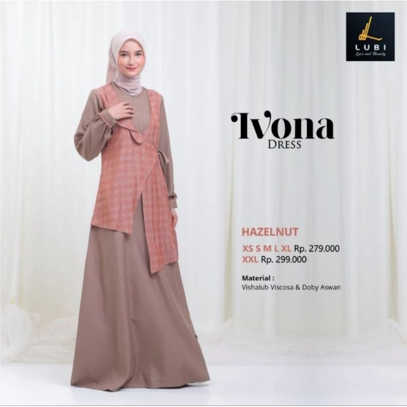 Gamis Lubi Ivona Dress