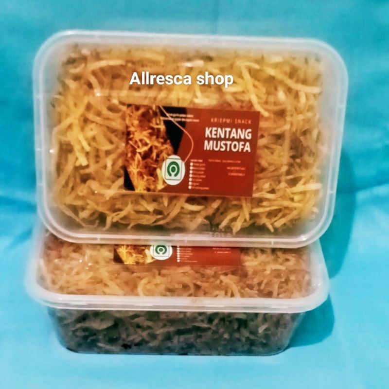

Kentang Kering Mustofa Original Box 750ml / 150gram