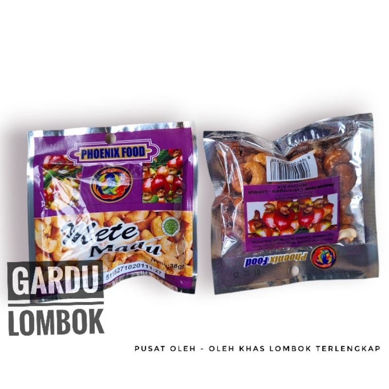 

Kacang Mete Madu Phoenix Khas Lombok 38 gram