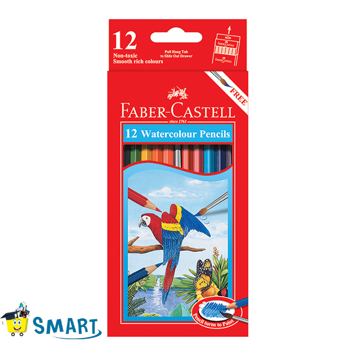 

FABER CASTELL WATERCOLOUR PENCIL 12 L
