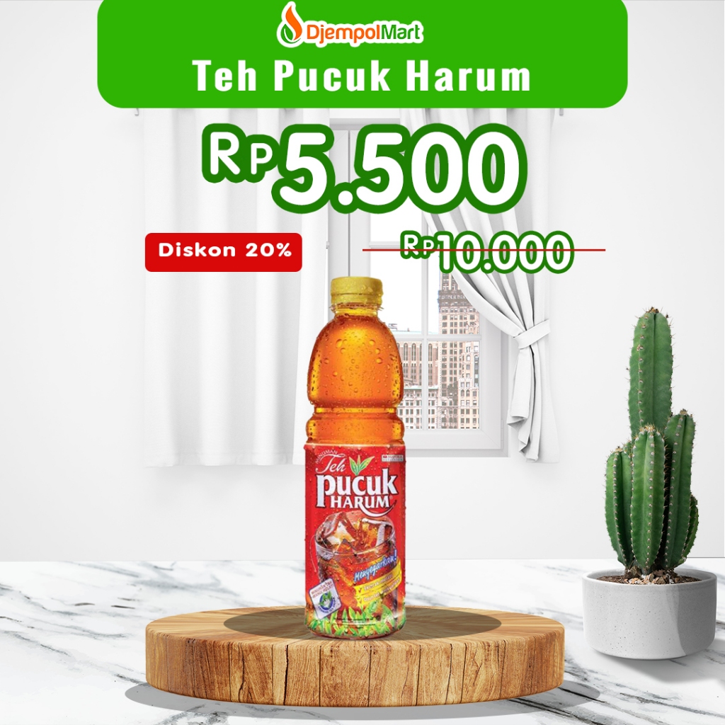 

Teh Pucuk Harum Jasmine 250ml 1pcs