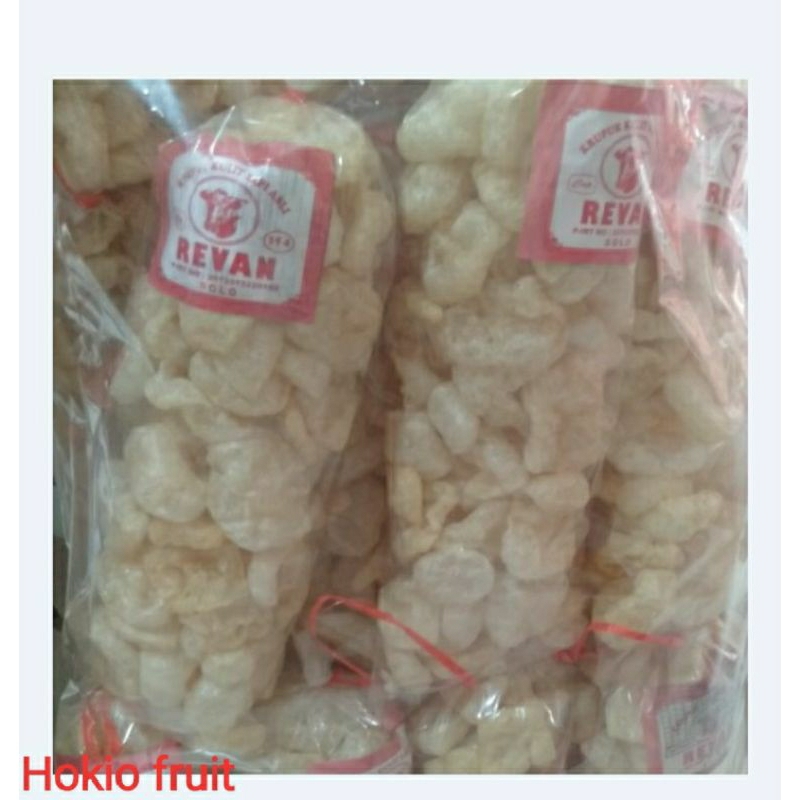 

Krupuk Rambak Kulit Sapi 100gr ❤️Hokiofruit❤️