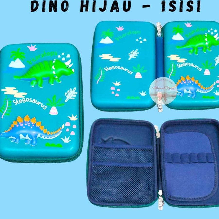 

Terbaru 33 AS Kotak tempat pensil hardcase Anakanak Timbul 2D3D bahan Import