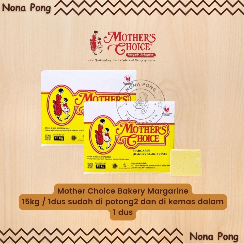 

Margarin tawar | mother choice margarin | 250gr