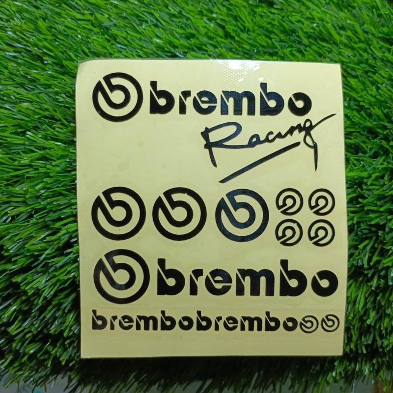 stiker set brembo cutting stiker motor brembo