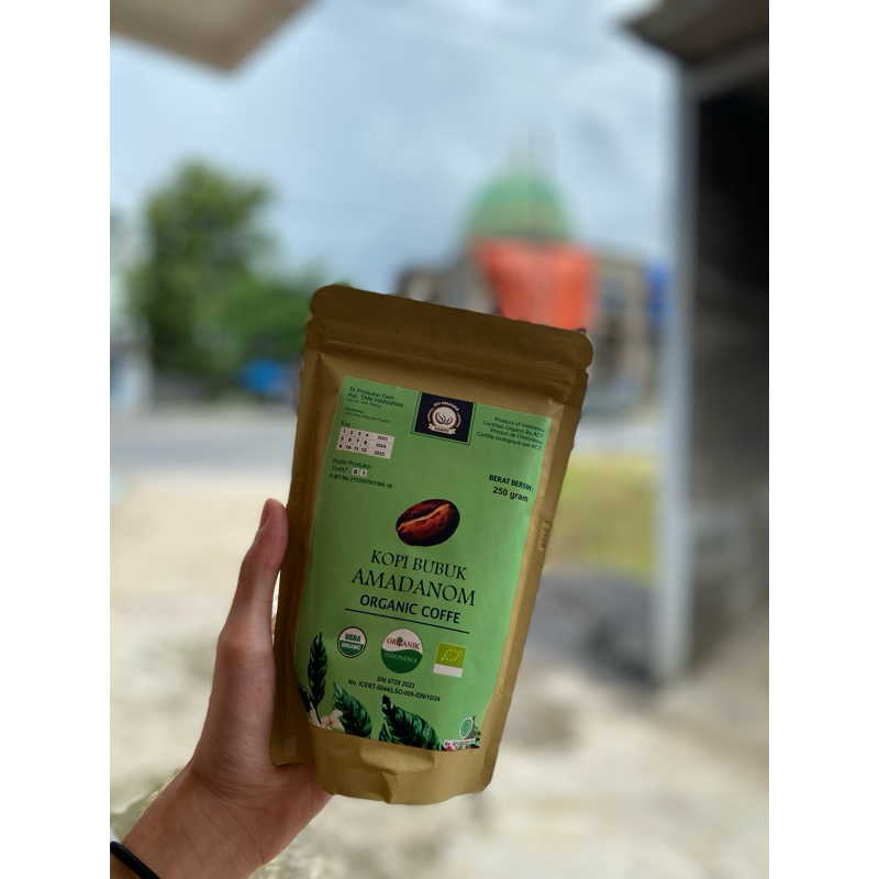 

Kopi Bubuk Amadanom Organic Coffee 200g