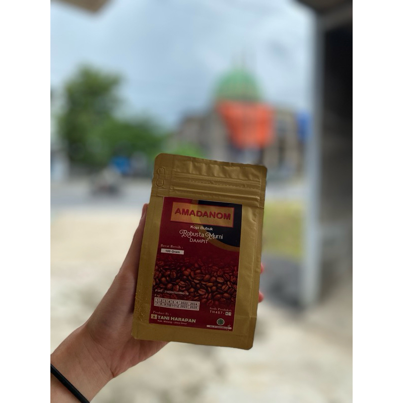 

Kopi Bubuk Robusta Murni Dampit 100g