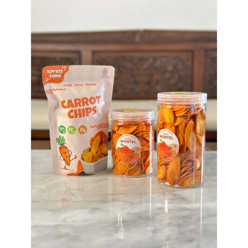 

KERIPIK WORTEL | Cemilan Diet | Keripik Sehat | Premium Quality Ukuran 750 ml 1000 ml