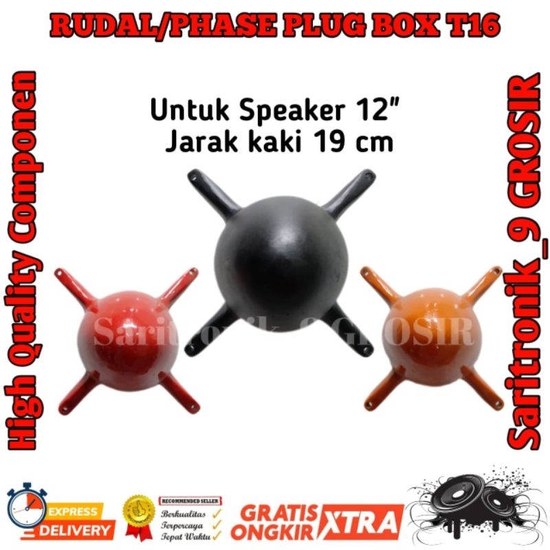 PHASEPLUG BOX T24/BOX GC..RUDAL T24 UNTUK SPEAKER 12 IN