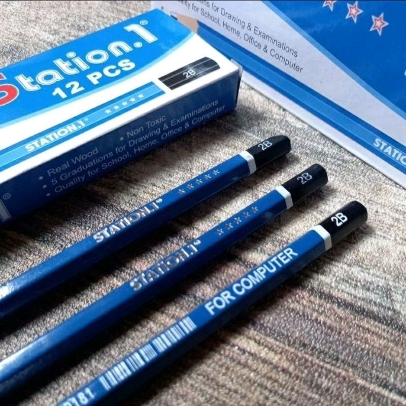 

pensil Safari Brand 2B dan Station 2B pensil murah berkualitas