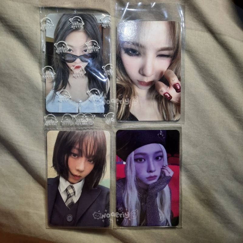WTS pc photocard karina giselle winter ningning aespa myworld starriver intro ver zoom maung kuku sp