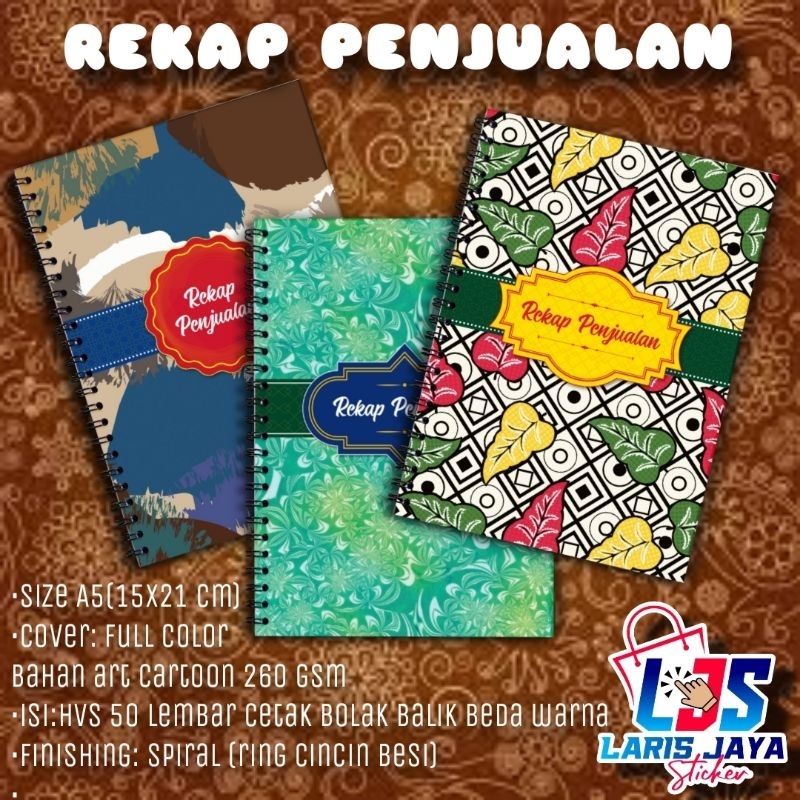 

BUKU REKAP PENJUALAN/BUKU OLSHOP MURAH