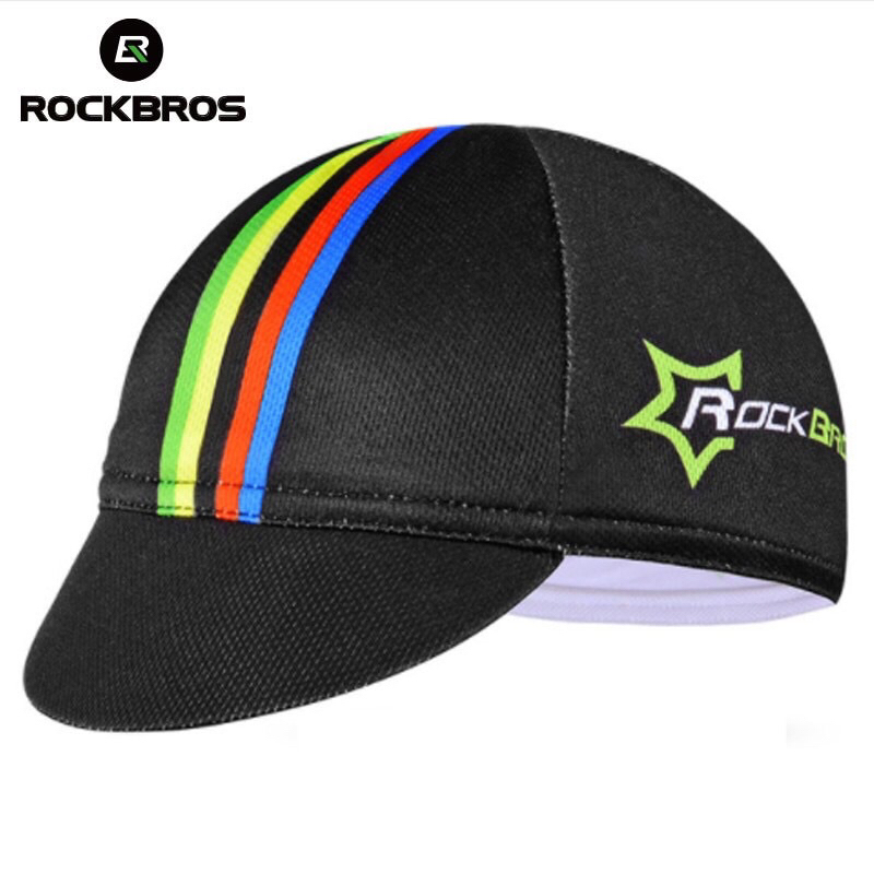 ROCKBROS Bersepeda Topi MTB Sepeda Anti-Keringat Bernapas Naik Topi Sepeda Topi Ikat Kepala
