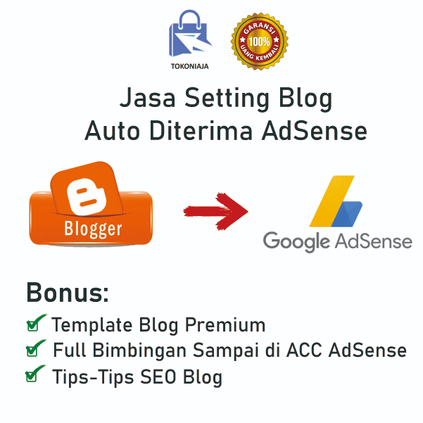 Jasa Setting Blog Auto Diterima AdSense