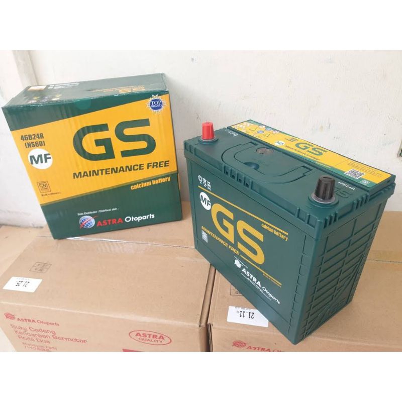 AKI KERING MOBIL GS MF NS60 MAINTENANCE FREE ORIGINAL