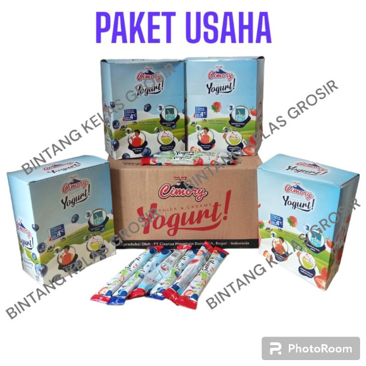 

Khusus hari ini CIMORY STIK YOGURT 1 DUS ISI 1PCS PAKET USAHA