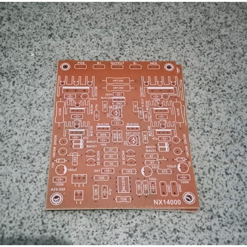 PCB Power Amplifier Builtup NX14000 By HABIB