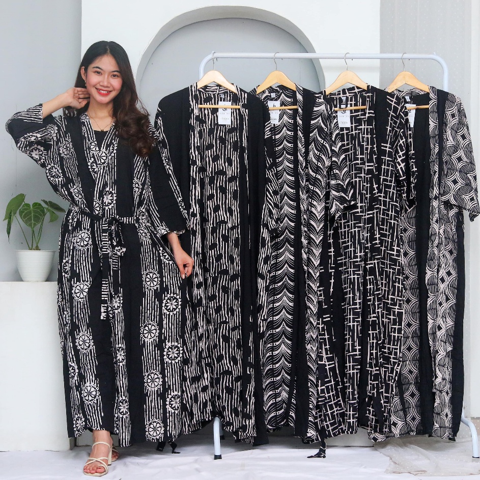 Berkualitas BATIK KIMONO PANJANG