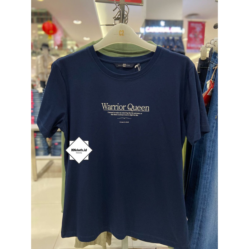 C2 | Kaos Navy wanita C2 ori matahari