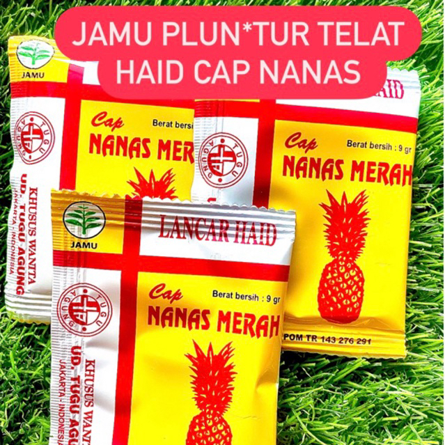 

JAMU PLUNTUR CAP NANAS TELAT HAID [ PER SACHET]