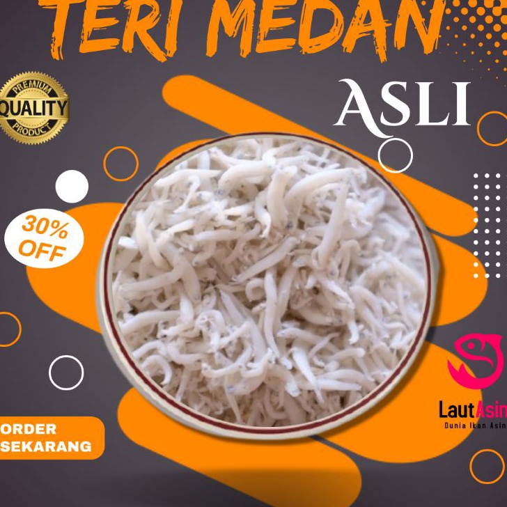 

COD NEWPRODUCT Ikan Teri Medan Asli Kualitas Super Premium