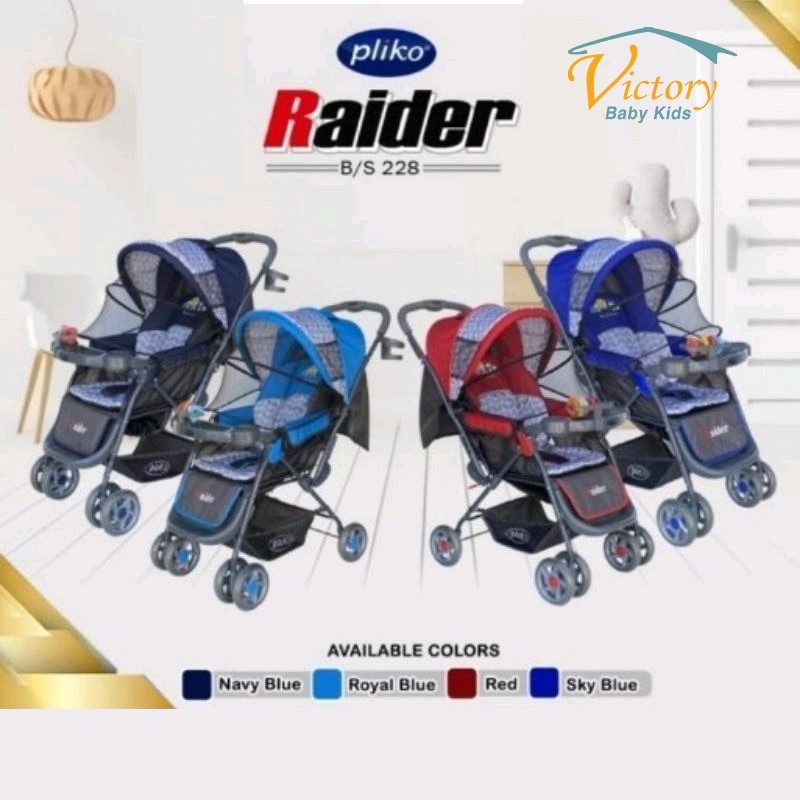 Pliko PK-228 Raider Stroller - Kereta Dorong Bayi