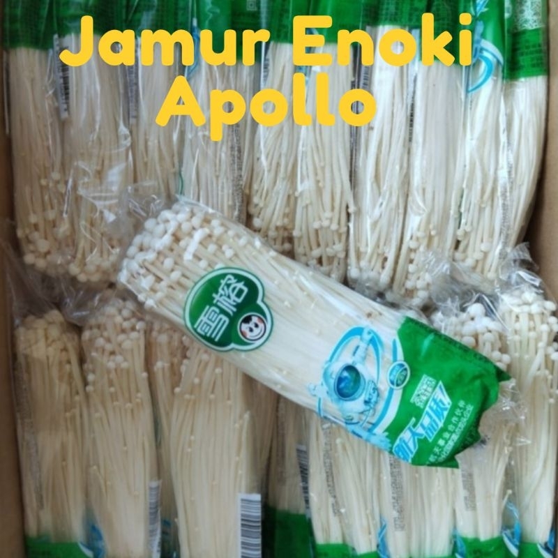 

Jamur Enoki Apollo 1 Pcs/Flammulina filiformis /Masakan Ibu di Rumah/Seafood/Pilihan Tepat Untuk Keluarga Sehat