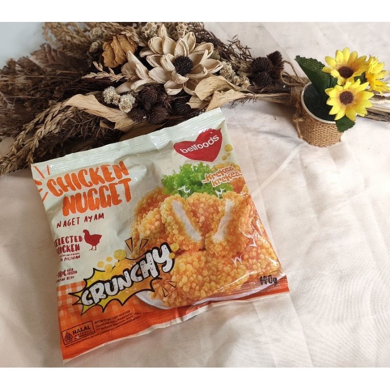 

Belfoods chicken nuggets crunchy 140gr