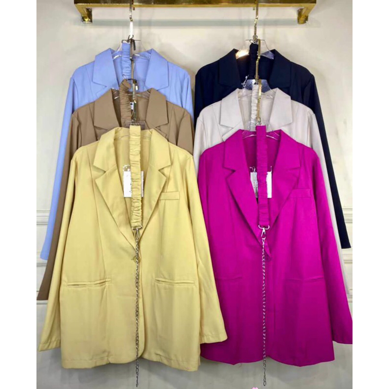 Blazer Bangkok Azura / Blazer wanita / Blazer Premium / Blazer Bangkok Murah / Blazer Cewek / Outer 