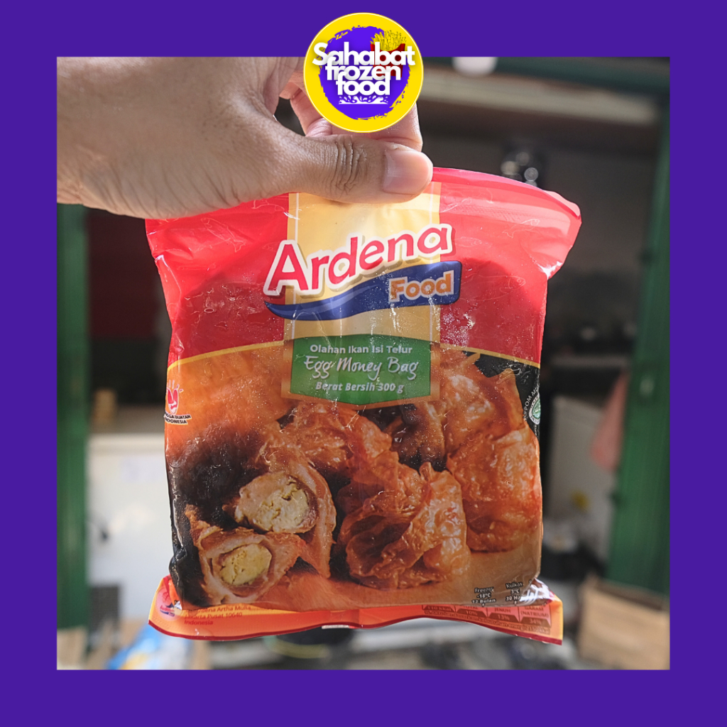 

Ardena Food - Egg Money Bag / Olahan Ikan Isi Telur