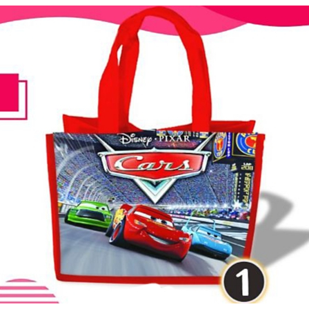 

Tas Souvenir Ultah Gambar CAR Goodie Bag Cute Anak